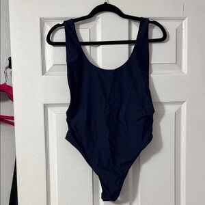 Aerie Deep Blue One Piece Swimsuit